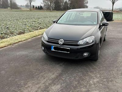 Gebraucht VW Golf VI 122 PS (89 kW) 2010 Schwarz Kleinwagen