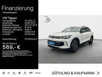 Gebraucht VW Tiguan Goal 150 PS (110 kW) 2025 Pure white SUV