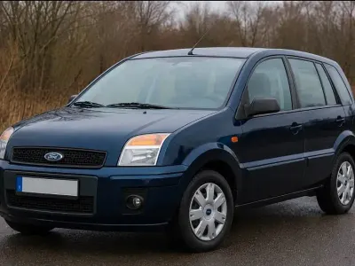 Gebraucht Ford Fusion Style 75 PS (55 kW) 2008 Blau Kleinwagen