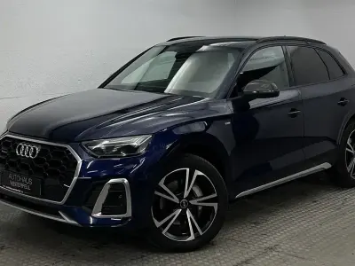 Gebraucht Audi Q5 S-Line 367 PS (269 kW) 2023 Navarrablau (metallic) SUV