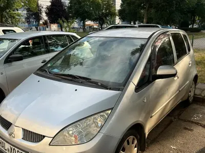 Gebraucht Mitsubishi Colt 2006 Silber Kleinwagen