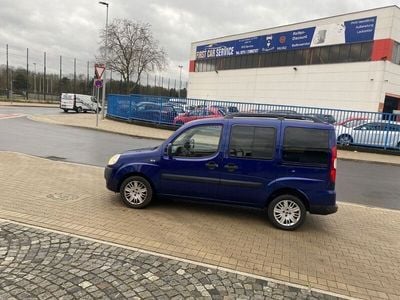 Blau Gebraucht 2008 Fiat Doblò Family Van / Kleinbus | 5.499 €