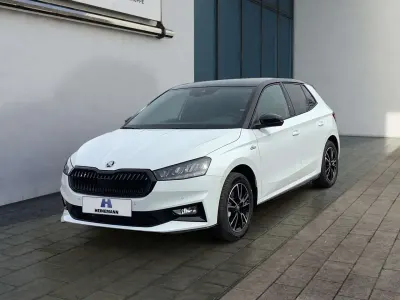 Neu Skoda Fabia Monte Carlo 116 PS (85 kW) 2025 Moonweiss metallic Kleinwagen