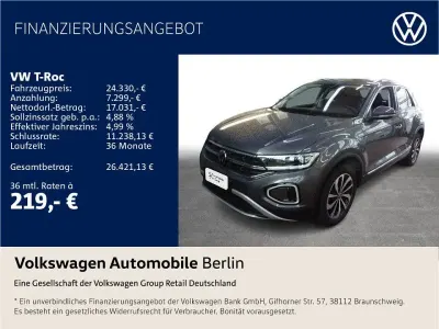 Gebraucht VW T-Roc Style 150 PS (110 kW) 2022 Indiumgrau metallic SUV
