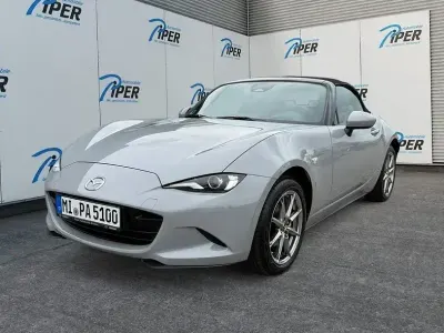 Gebraucht Mazda MX5 Exclusive-Line 132 PS (97 kW) 2025 Aero gray m Cabrio