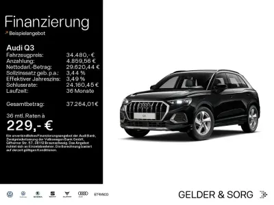 Gebraucht Audi Q3 Advanced Plus 150 PS (110 kW) 2025 Mythosschwarz metallic SUV