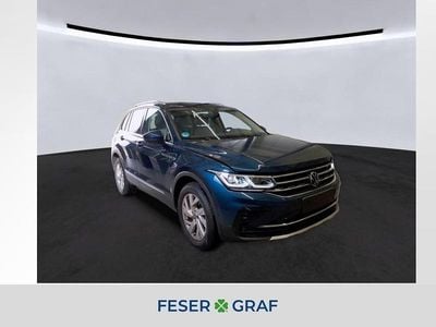 Nightshade blue metallic Gebraucht 2023 VW Tiguan Elegance SUV | 37.840 € (Fairer Preis)