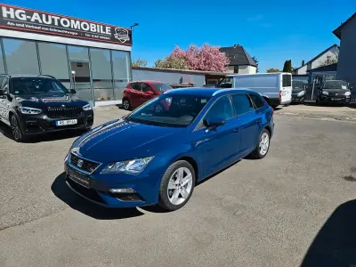 Brugt Seat Leon ST FR 116 HK (85 kW) 2019 Blå Stationcar