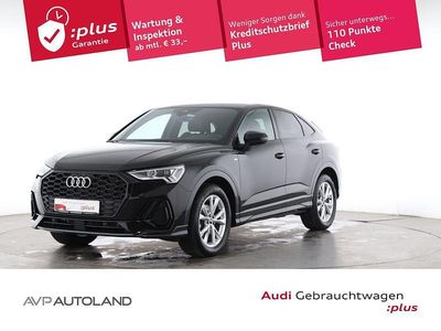 Mythosschwarz metallic Gebraucht 2025 Audi Q3 Sportback S-Line SUV | 42.770 € (Fairer Preis)