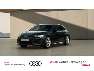 Brugt Audi A3 S-Line 150 HK (110 kW) 2025 Sort Sedan