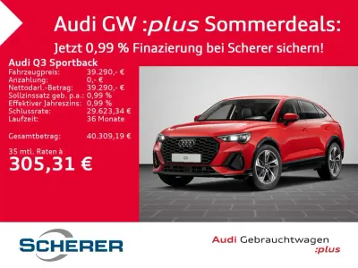 Gebraucht Audi Q3 S-Line 150 PS (110 kW) 2025 Progressivrot metallic SUV