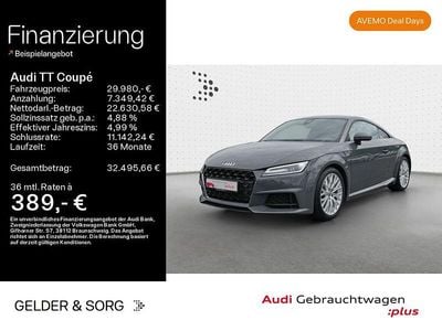 Nanograu metallic Gebraucht 2020 Audi TT Design Coupé | 29.980 € (Fairer Preis)