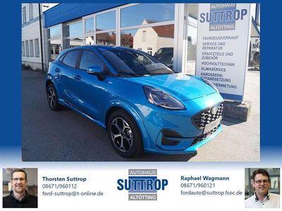 Neu Ford Puma ST-Line 125 PS (91 kW) 2025 Digital aqua blue SUV