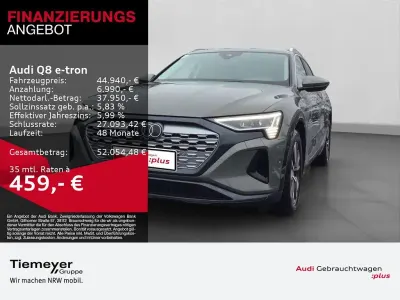 Occasion Audi Q8 e-tron Advanced 250 kW (340 ch) 2023 Gris SUV