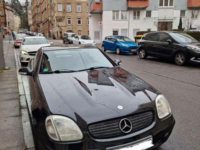 Gebraucht Mercedes SLK200 163 PS (119 kW) 2000 Schwarz Cabrio
