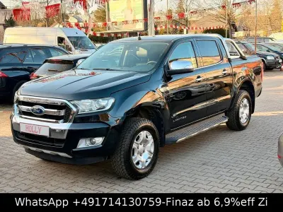 Gebraucht Ford Ranger Limited 160 PS (117 kW) 2017 Schwarz Pickup