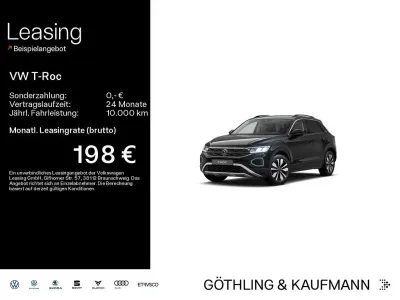 Gebraucht VW T-Roc Goal 116 PS (85 kW) 2025 Deep black perleffekt SUV