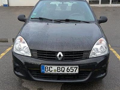 Gebraucht Renault Clio II 53 PS (38 kW) 2010 Schwarz Kleinwagen