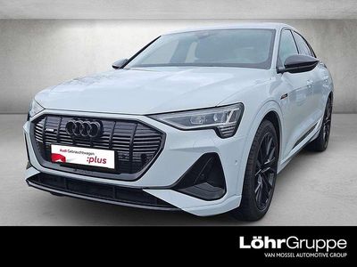 Gebraucht Audi e-tron Sportback S-Line 300 kW (408 PS) 2023 Gletscherweiß metallic SUV