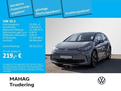 Gebraucht VW ID.3 Pro 150 kW (204 PS) 2023 Grau Kleinwagen