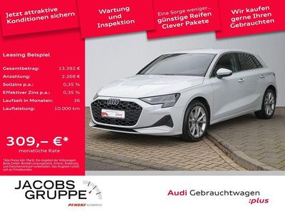 Weiß Gebraucht 2025 Audi A3 Advanced Limousine | 33.790 € (Superpreis)