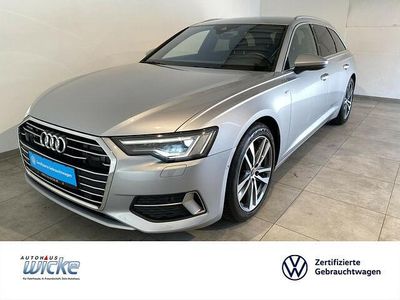 Silber Gebraucht 2021 Audi A6 S-Line Kombi | 35.780 € (Teuer)