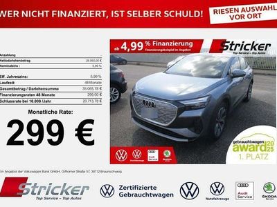 Geysirblau metallic Gebraucht 2023 Audi Q4 Sportback e-tron SUV | 28.949 € (Superpreis)