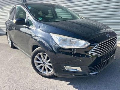 Gebraucht Ford C-MAX Titanium 125 PS (91 kW) 2015 Schwarz Van / Kleinbus