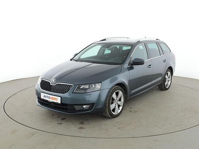 Gebraucht Skoda Octavia Elegance 140 PS (102 kW) 2015 Grau Kleinwagen