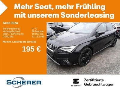 Second-hand Seat Ibiza FR 110 CP (80 kW) 2022 Negru Hatchback