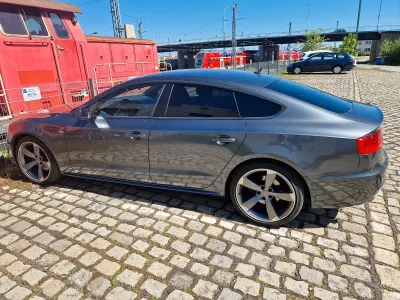 Używany Audi A5 Sportback Business 245 KM (180 kW) 2013 Szary Hatchback
