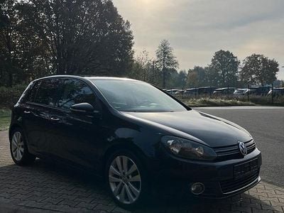 Usata VW Golf VI Highline 122 CV (89 kW) 2009 Nero Utilitaria