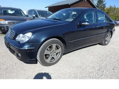 Brugt Mercedes C180 Elegance 143 HK (105 kW) 2004 Grøn Sedan