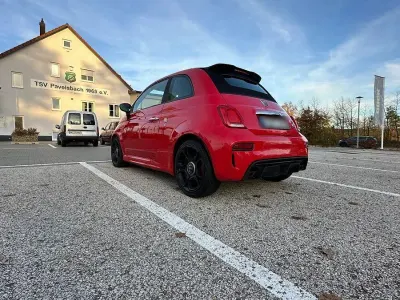 Second-hand Abarth 595C Pista 160 CP (117 kW) 2018 Roșu Cabrio