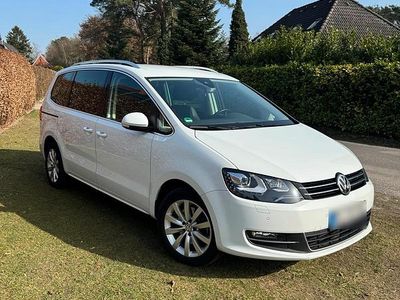 Second-hand VW Sharan 180 CP (132 kW) 2020 Alb Monovolum