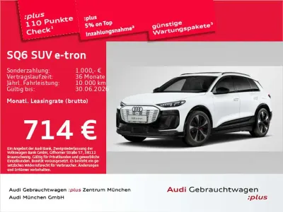 Gebraucht Audi SQ6 e-tron Sport 359 kW (489 PS) 2025 Gletscherweiß metallic SUV