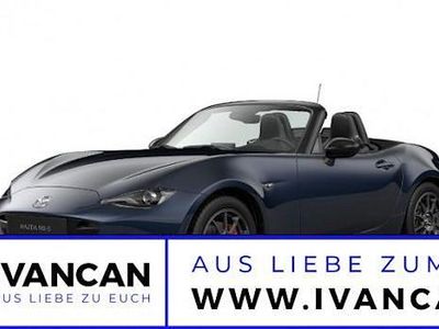 Neu Mazda MX5 Homura-Line 132 PS (97 kW) 2025 Deep crystal blue Cabrio