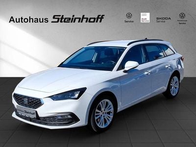 Usata Seat Leon ST Style 130 CV (95 kW) 2021 Bianco Station wagon