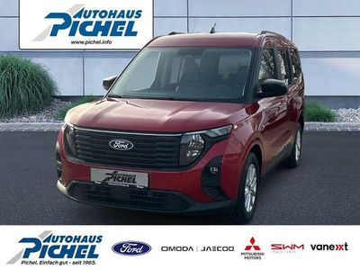 Neu Ford Tourneo Courier Titanium 125 PS (91 kW) 2026 Rot Van / Kleinbus