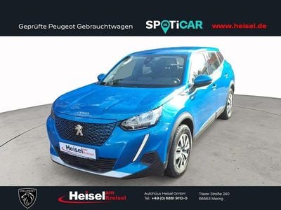 Gebraucht Peugeot e-2008 Active 100 kW (136 PS) 2022 Blau SUV