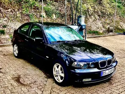 Gebraucht BMW 316 Compact 116 PS (85 kW) 2002 Schwarz Kleinwagen