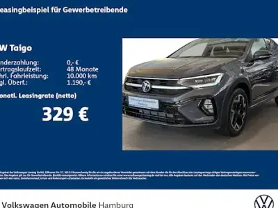 Ny VW Taigo R-line 116 HK (85 kW) 2025 Grå SUV