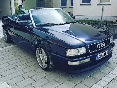 Usata Audi Cabriolet Sport 150 CV (110 kW) 1996 Blu Cabrio