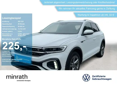 Brugt VW T-Roc R-line 110 HK (80 kW) 2022 Hvid SUV