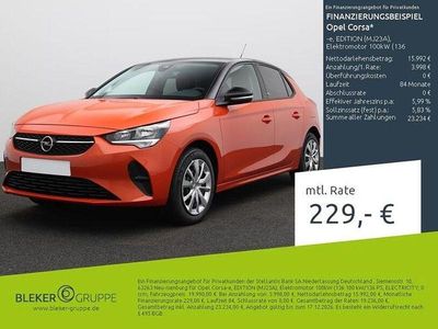 Gebraucht Opel Corsa-e Edition 100 kW (136 PS) 2023 Orange Kleinwagen