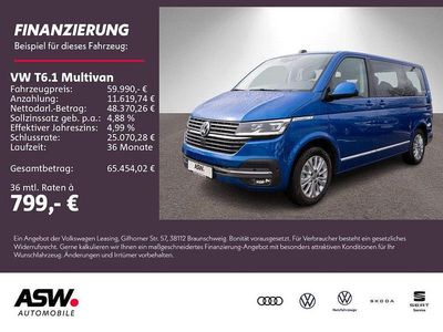 Ravennablau metallic Gebraucht 2022 VW Multivan Highline Van | 59.990 €