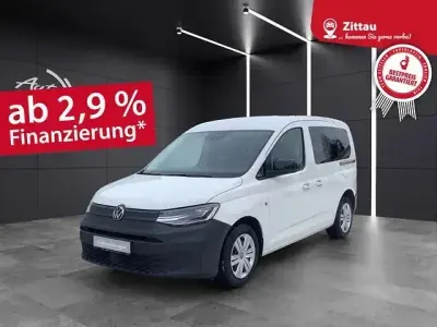 Gebraucht VW Caddy 122 PS (89 kW) 2021 Weiß Van / Kleinbus