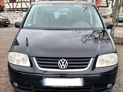 Gebraucht VW Touran Highline 140 PS (102 kW) 2004 Schwarz Van / Kleinbus