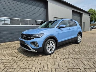Clear blue metallic Neu 2025 VW T-Cross Life SUV | 27.970 € (Fairer Preis)