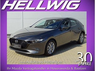 Neu Mazda 3 Prime-Line 140 PS (102 kW) 2025 Machine grey metallic Limousine